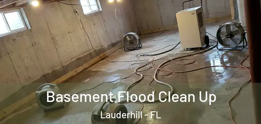 Basement Flood Clean Up Lauderhill - FL